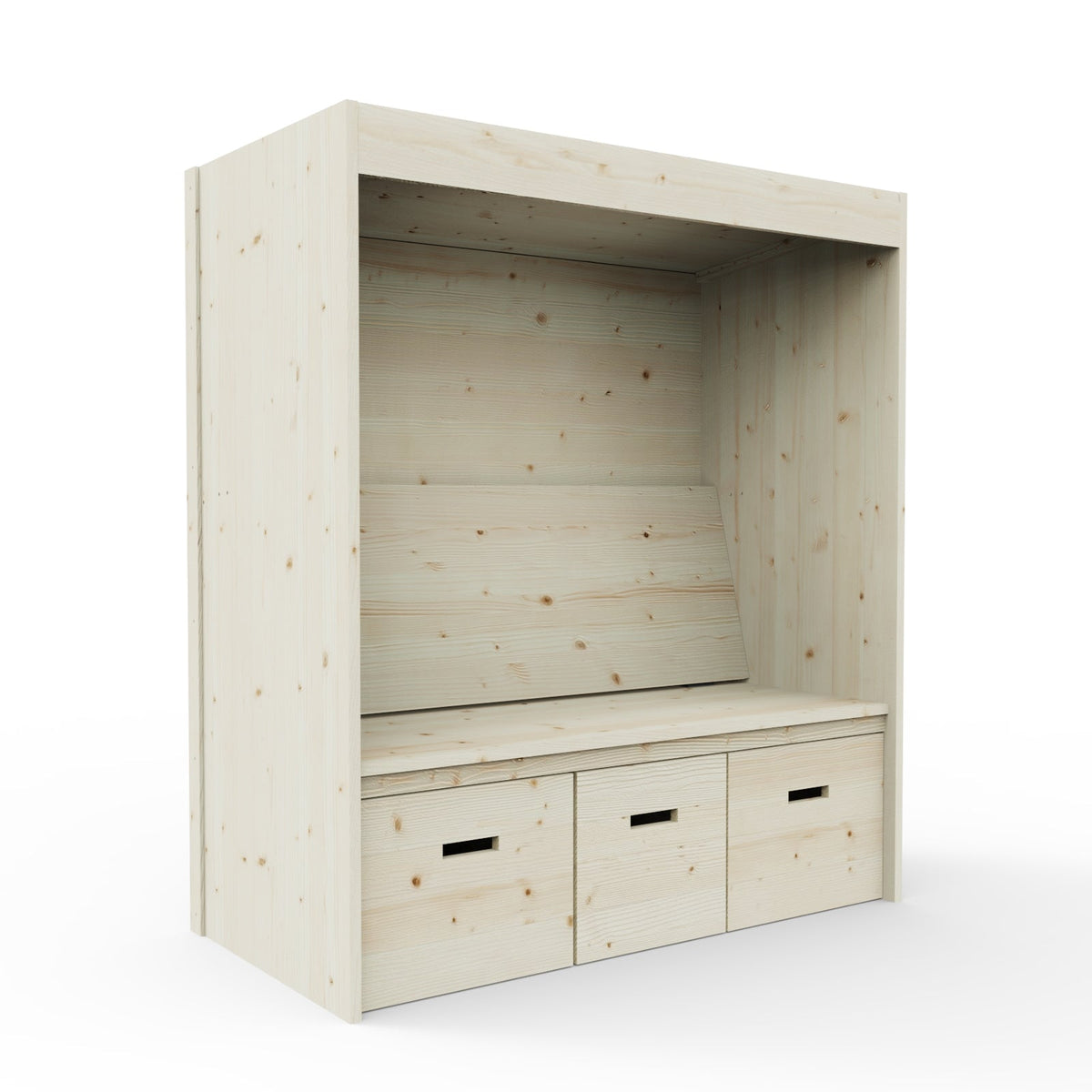 Bolzano Modern Garden Seating Arbour with Storage