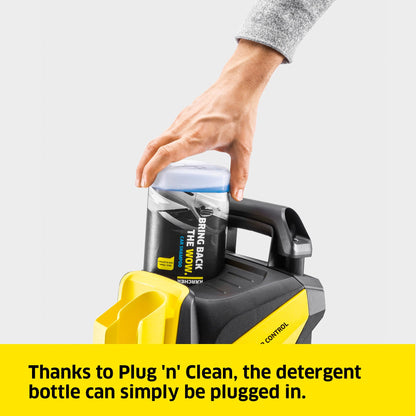 Kärcher K 4 Power Control Flex Pressure Washer, max. 130 bar,Flow Rate:420 l/h,Area Coverage: 30 m²/h,Water Filter,Weight: 11.5 kg