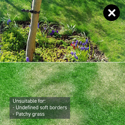 LawnMaster OcuMow® 16 Drop and Mow Robot Lawnmower with MX 24V 4.0Ah lithium battery and fast charger. No Boundary Wire