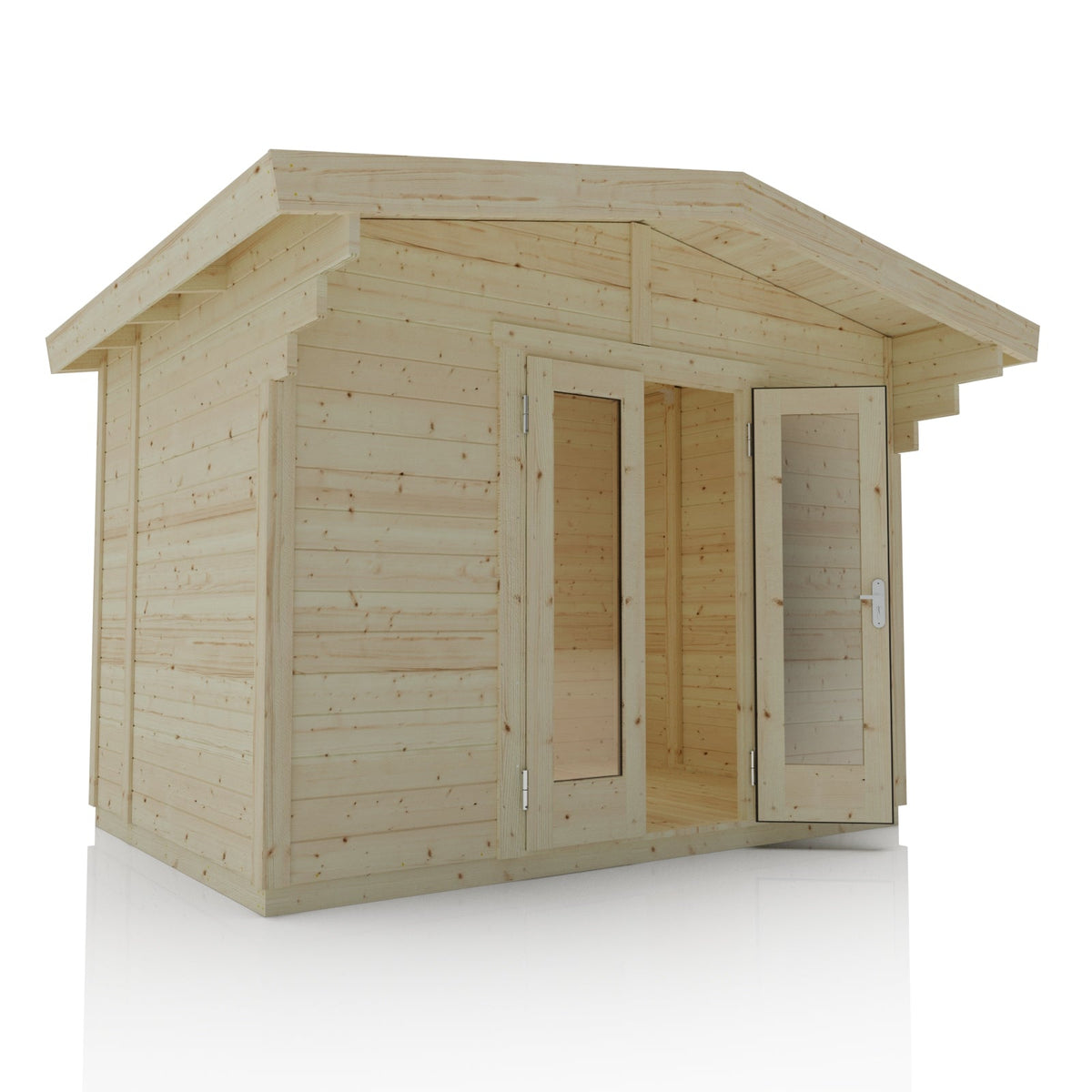 Cabin with Full Glass double door only