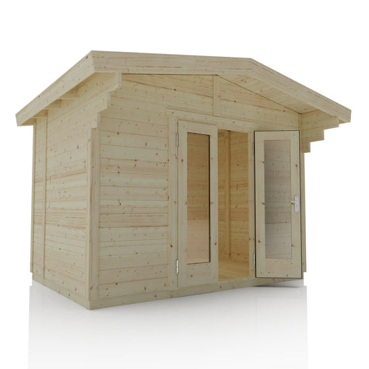 Cabin with Full Glass double door only